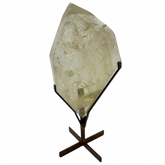 Citrine Crystal Slab on Stand