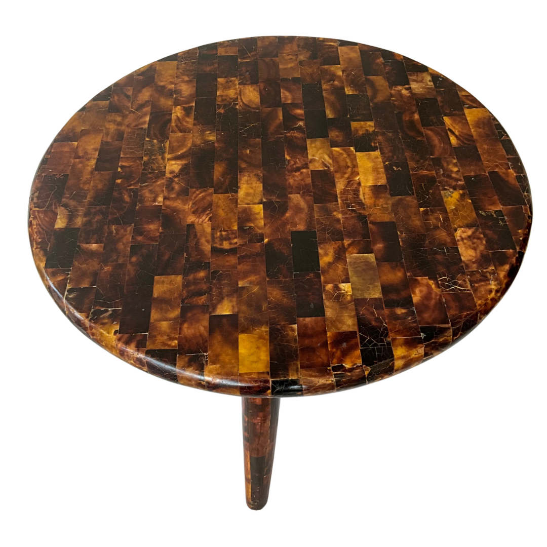 Tessellated Coconut Shell Coffee Table