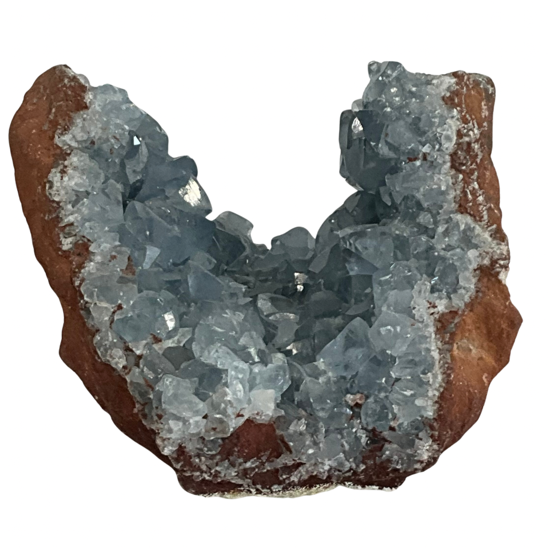 Celestine Free-Standing Crystal Gemstone