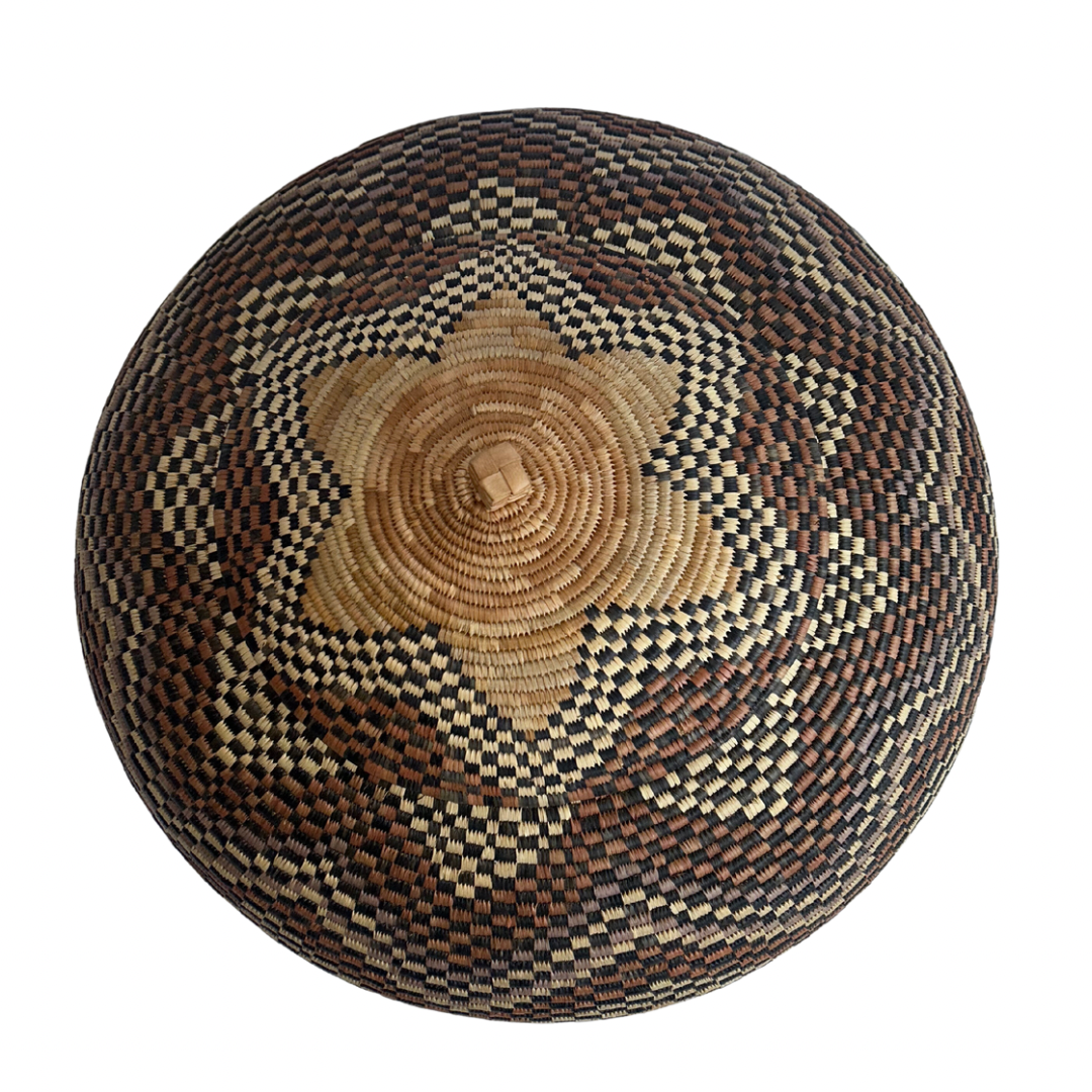 Large Woven Zulu Basket