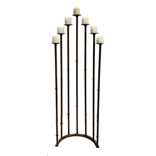 Seven Candle Candelabra