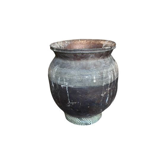 Grey Plant pot