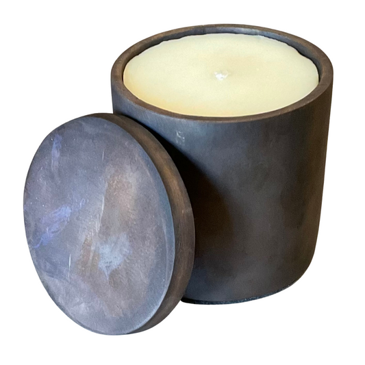 Mixed Bronze-Tone Bronze Candle