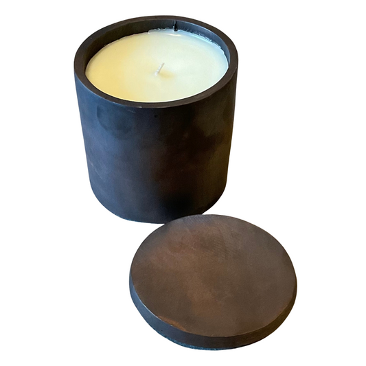 Hand Crafted Solid Bronze Candle