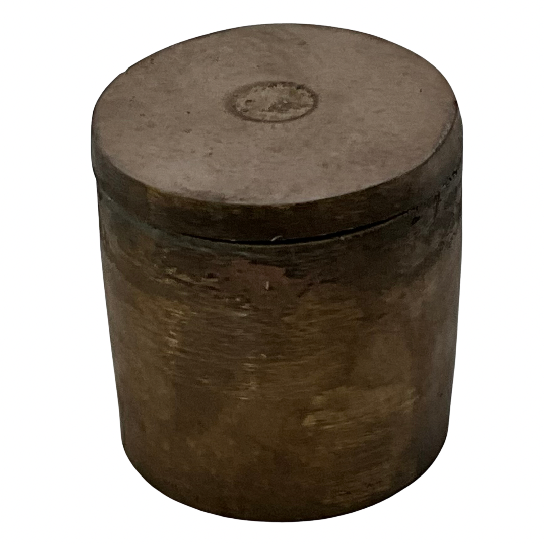 Circle Accent Solid Bronze Gardenia Candle