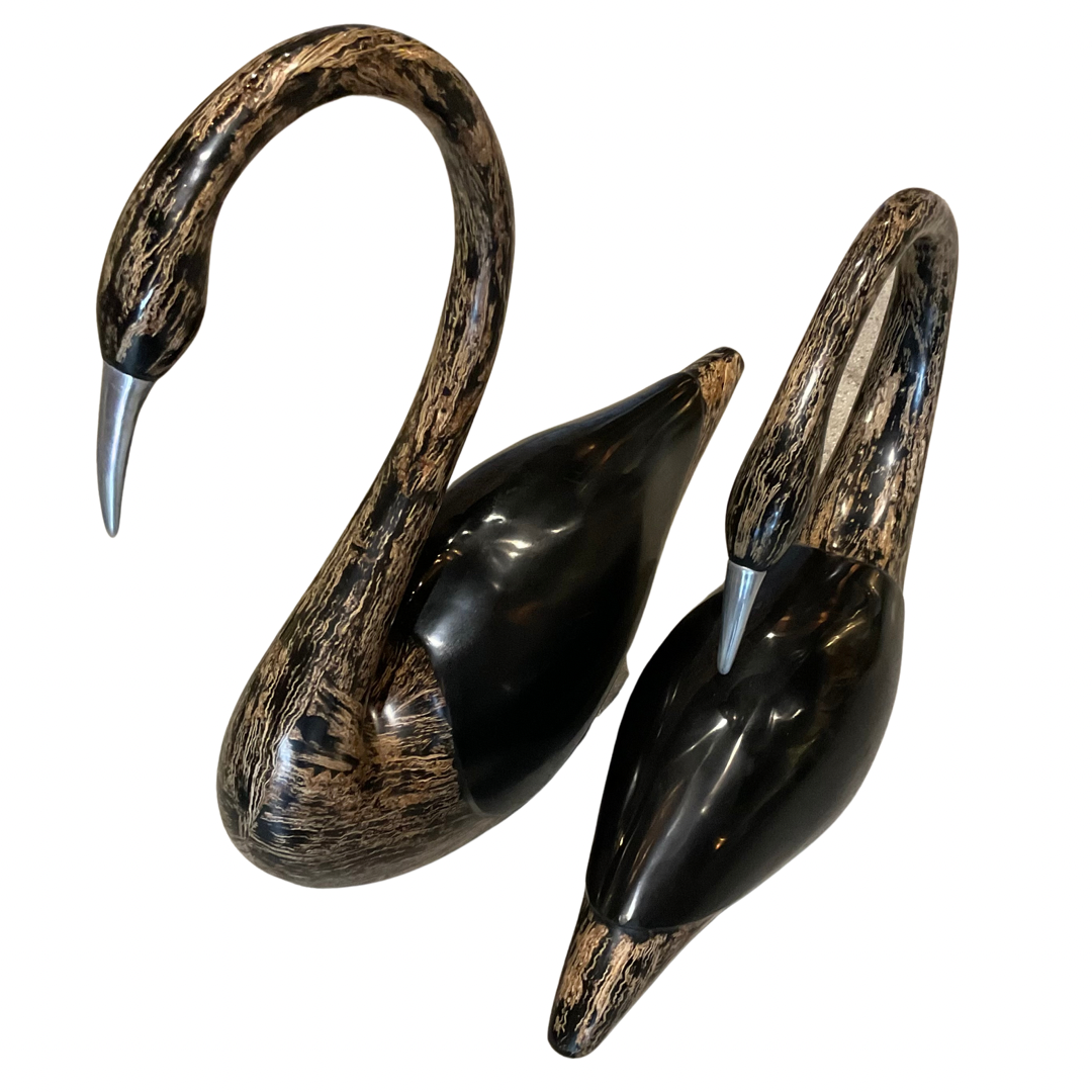 Pair of Marquis Collection Swans
