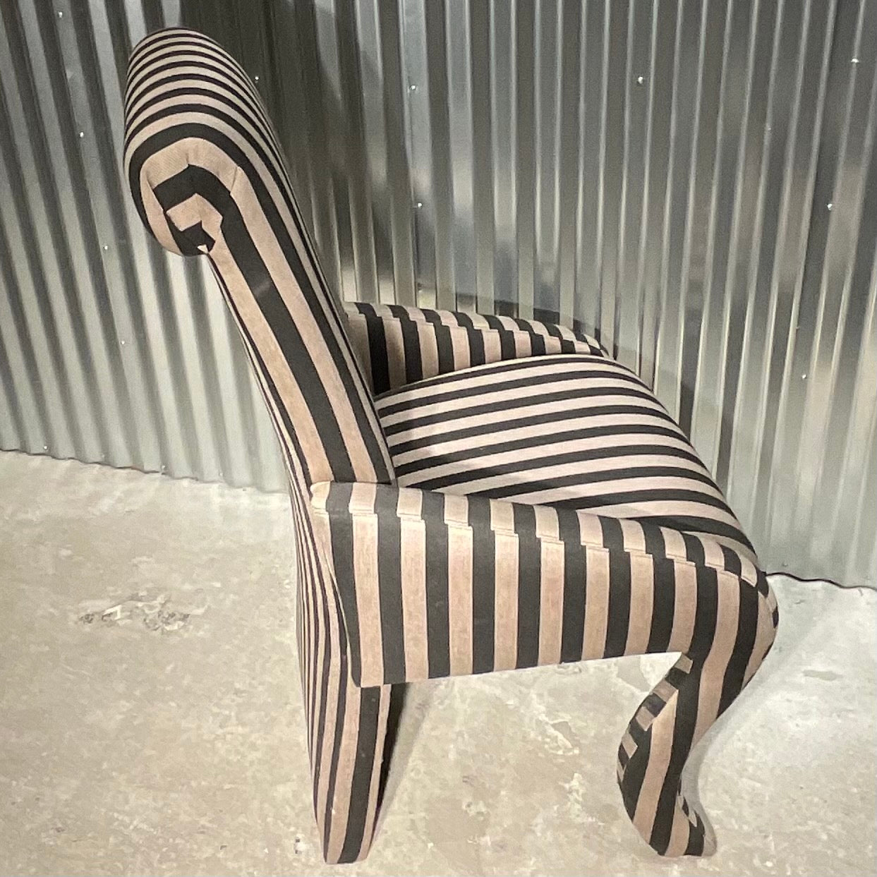 Pair of Striped Chairs