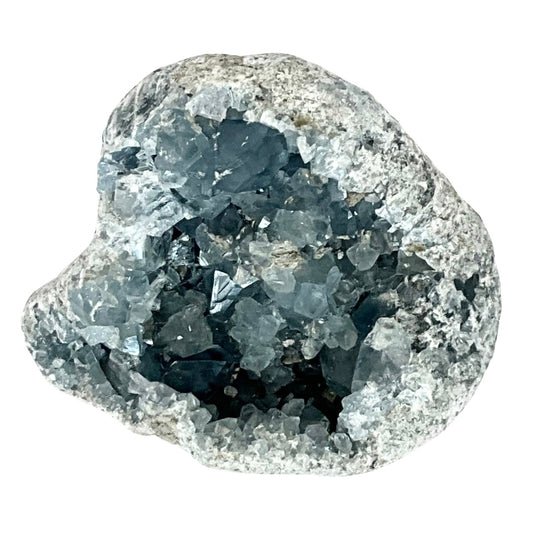 Celestite Abstract Crystal Cluster 5.2 LBS