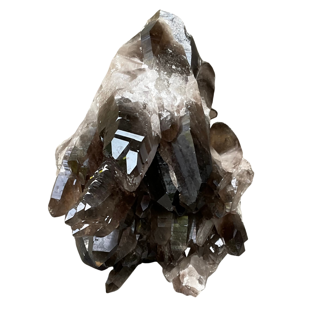 Free-Standing Smoky Quartz Crystal