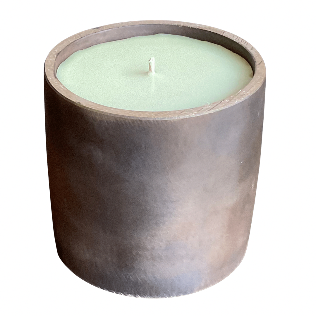 Dusty Solid Bronze Gardenia Candle