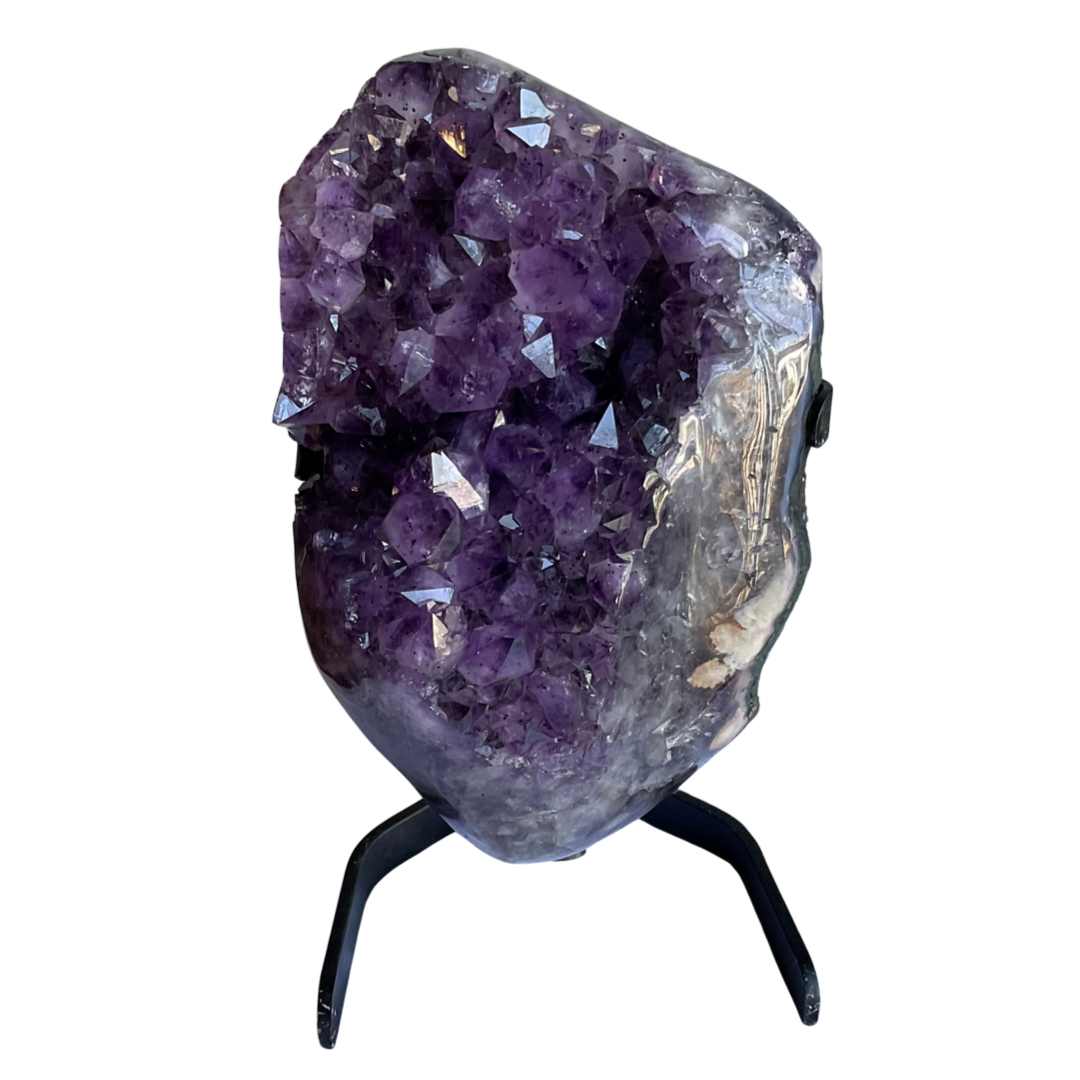 Large Amethyst Cluster on Stand
