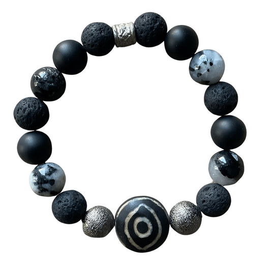 Eye Mixed Bead Bracelet