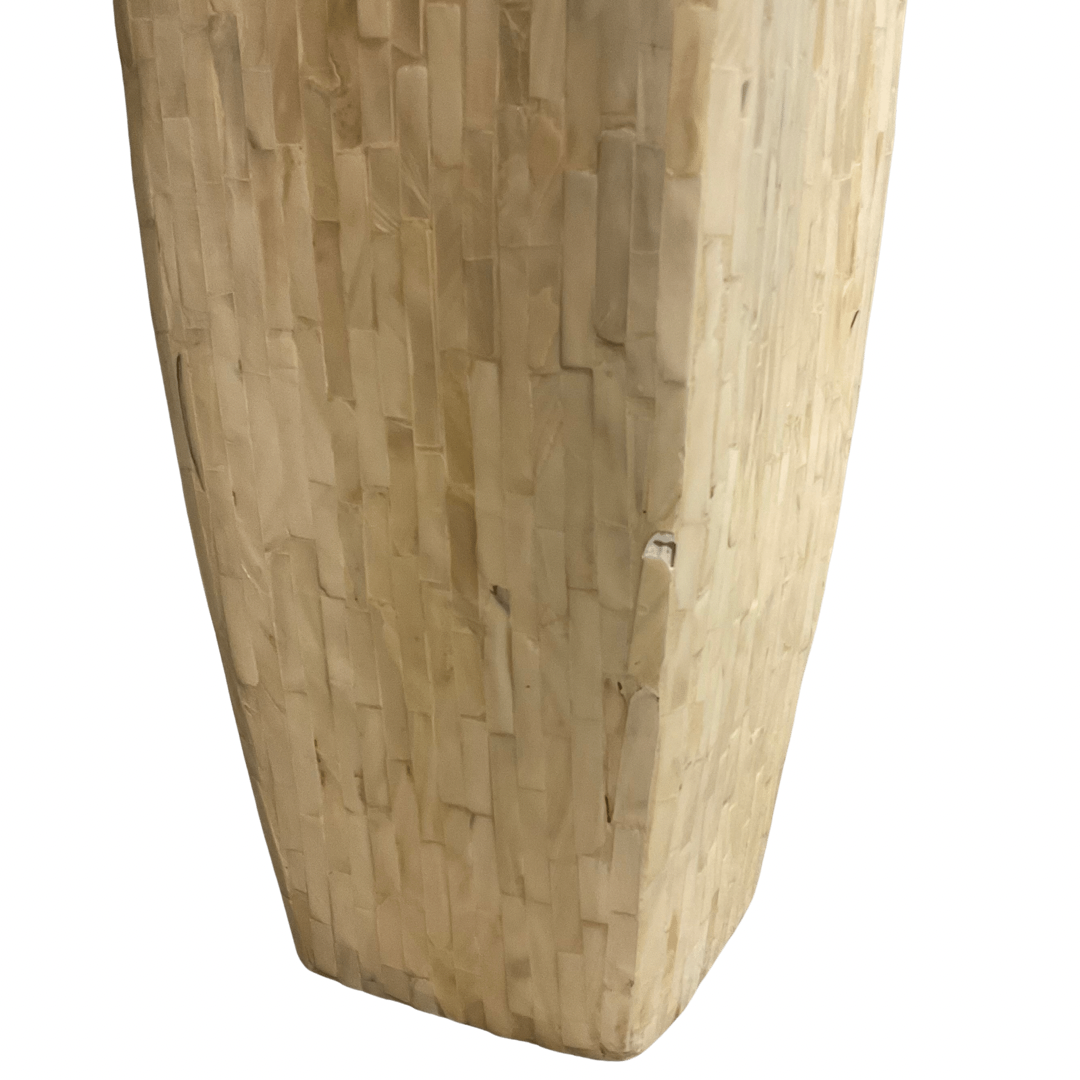 Tessellated Mother of Pearl Vase