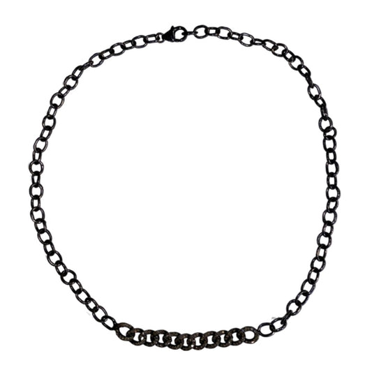 Diamond Chain Link Necklace