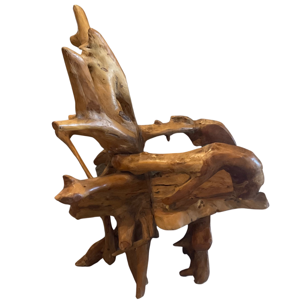 Solid Wood Armchair