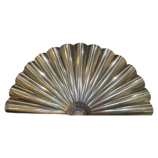 Curtis Jere Brass Wall-Hanging Fan