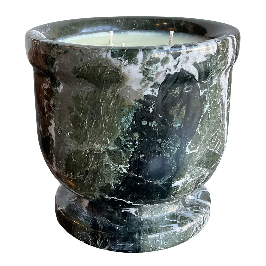 Marble Vessel Gardenia Candle