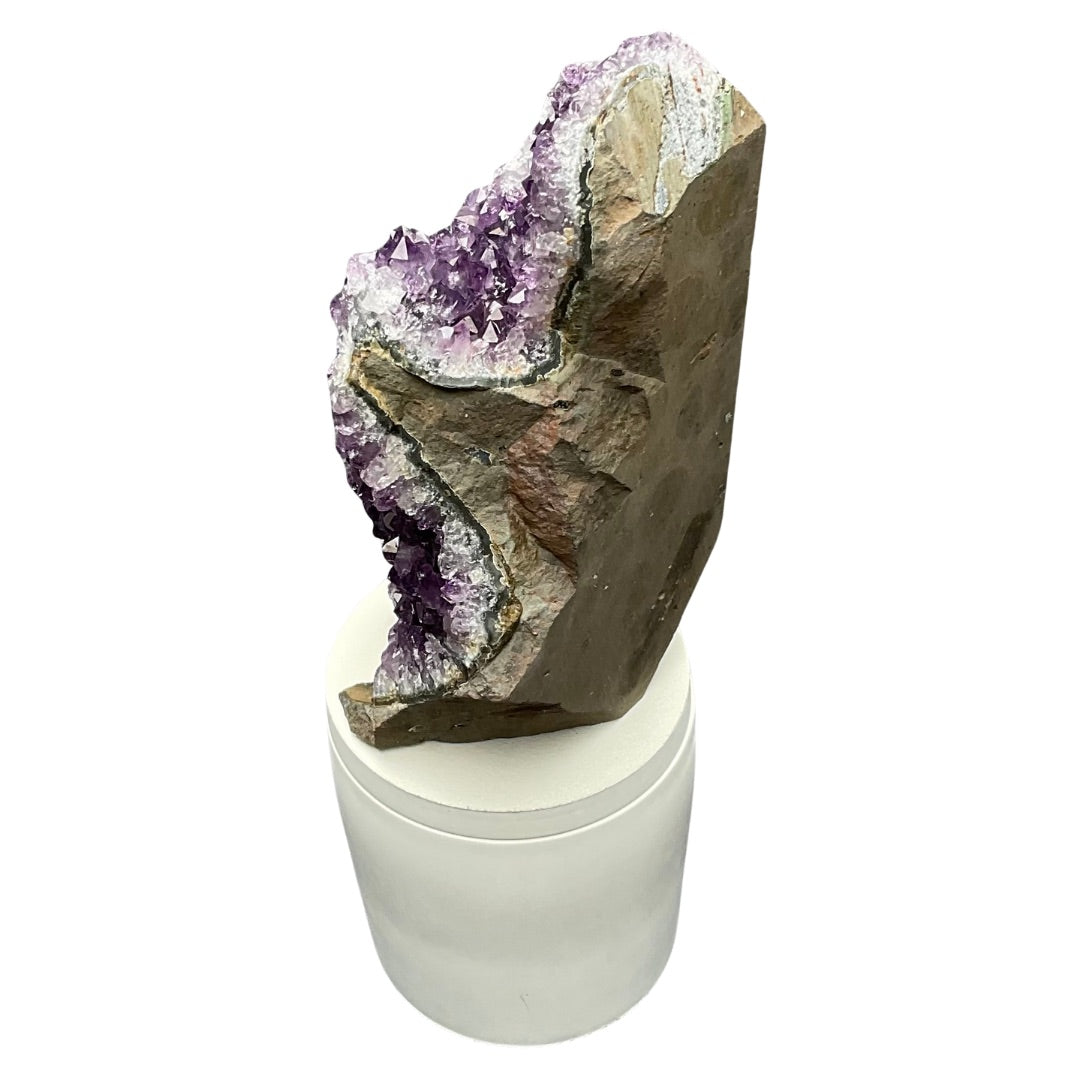 Large Amethyst Geode Lid Candle