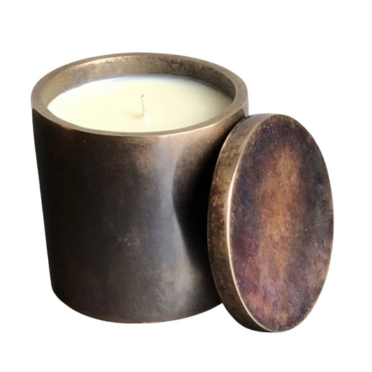 Solid Bronze Candle