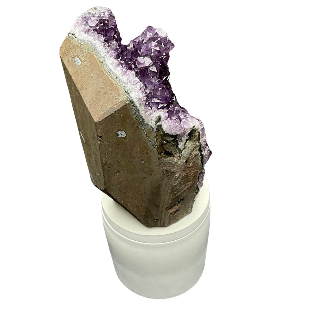 Large Amethyst Geode Lid Candle