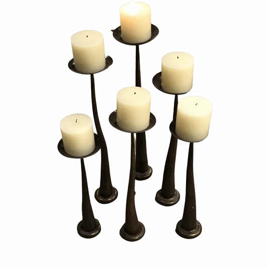 Brutalist Candle Stick Set