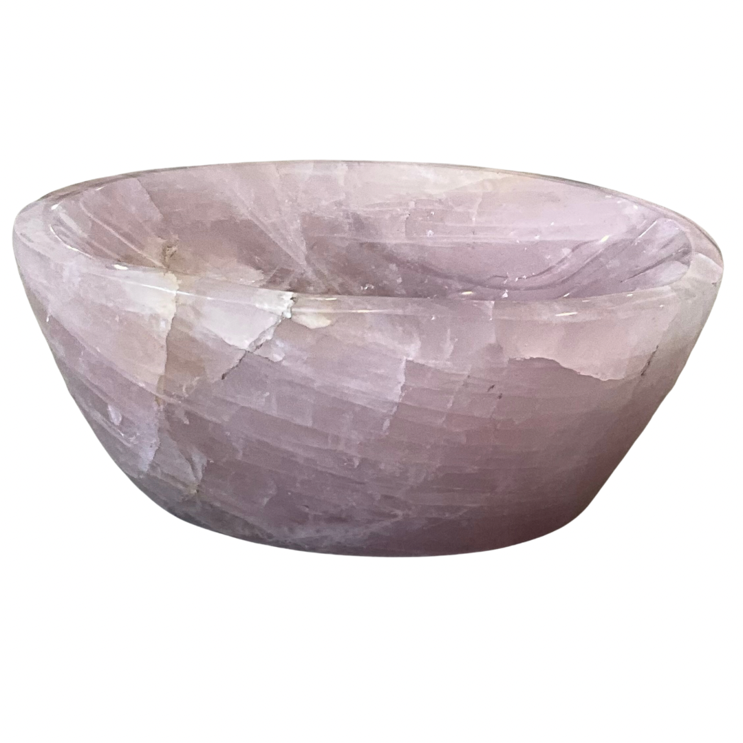 Rose Quartz Crystal Bowl