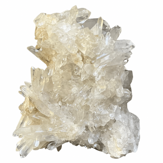 Multi-Generator Quartz Crystal Cluster