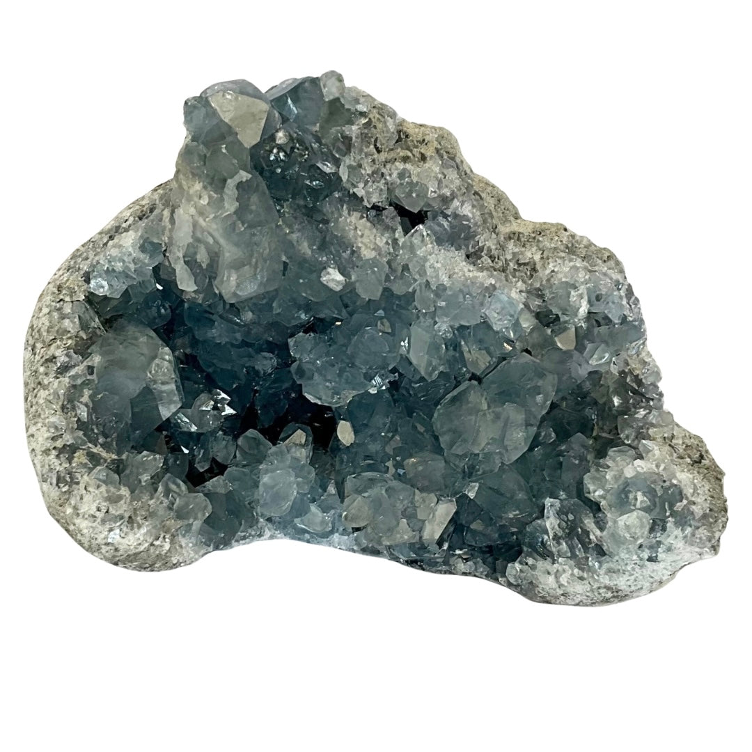 Celestite Abstract Crystal Cluster 4.63 lbs