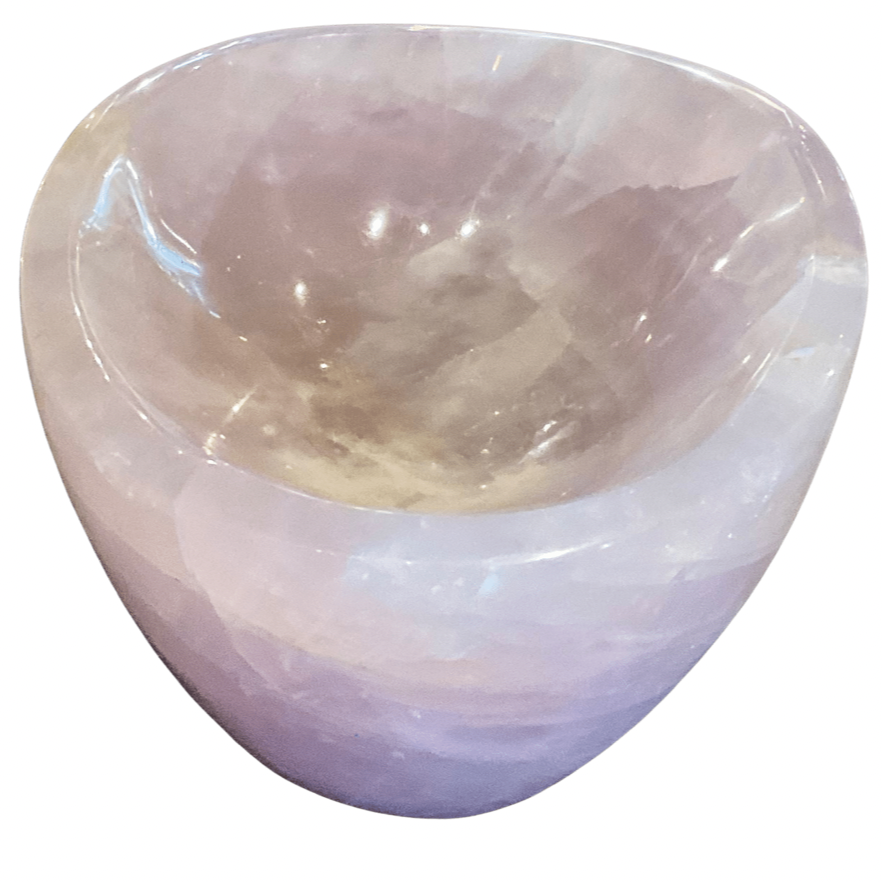 Rose Quartz Crystal Bowl