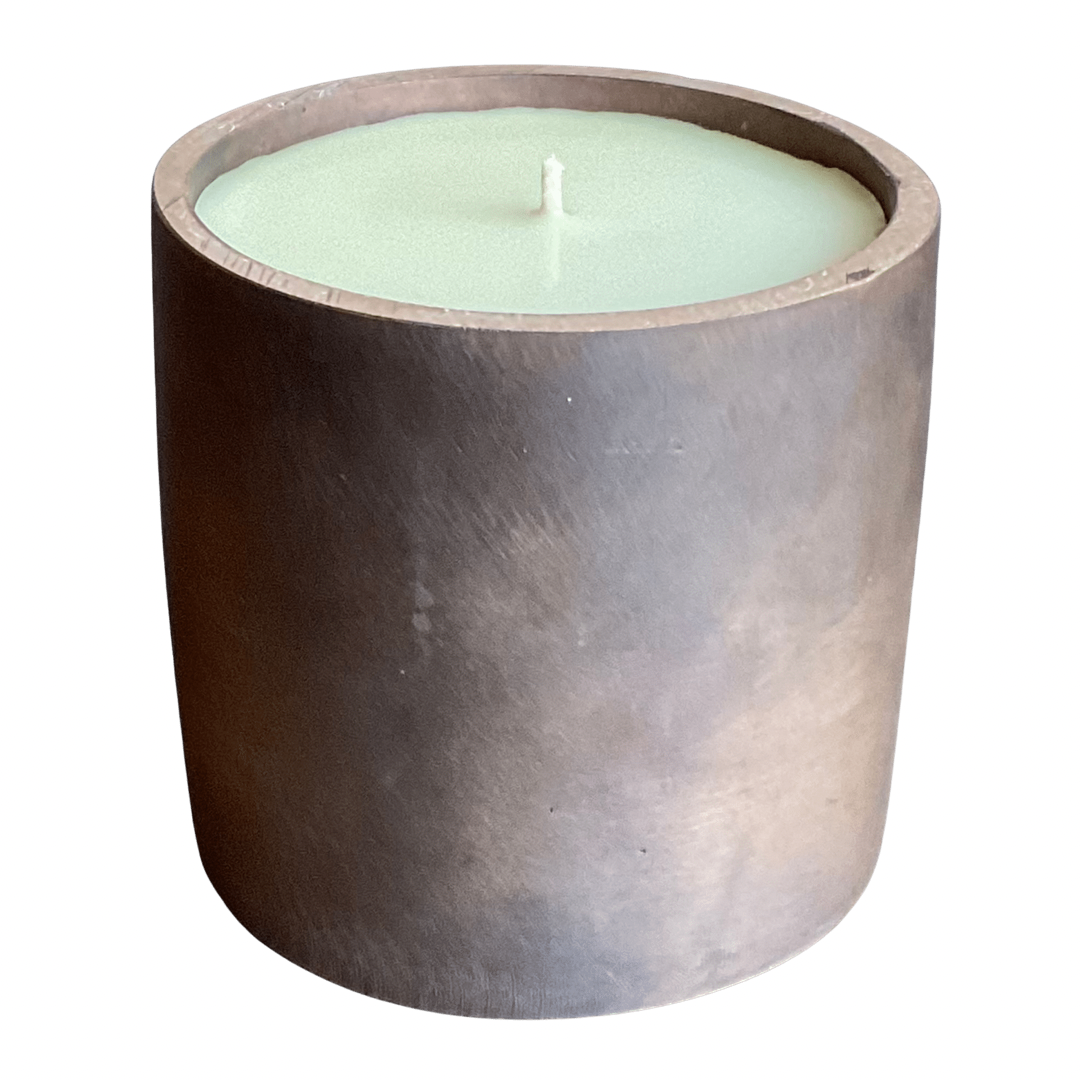 Dusty Solid Bronze Gardenia Candle