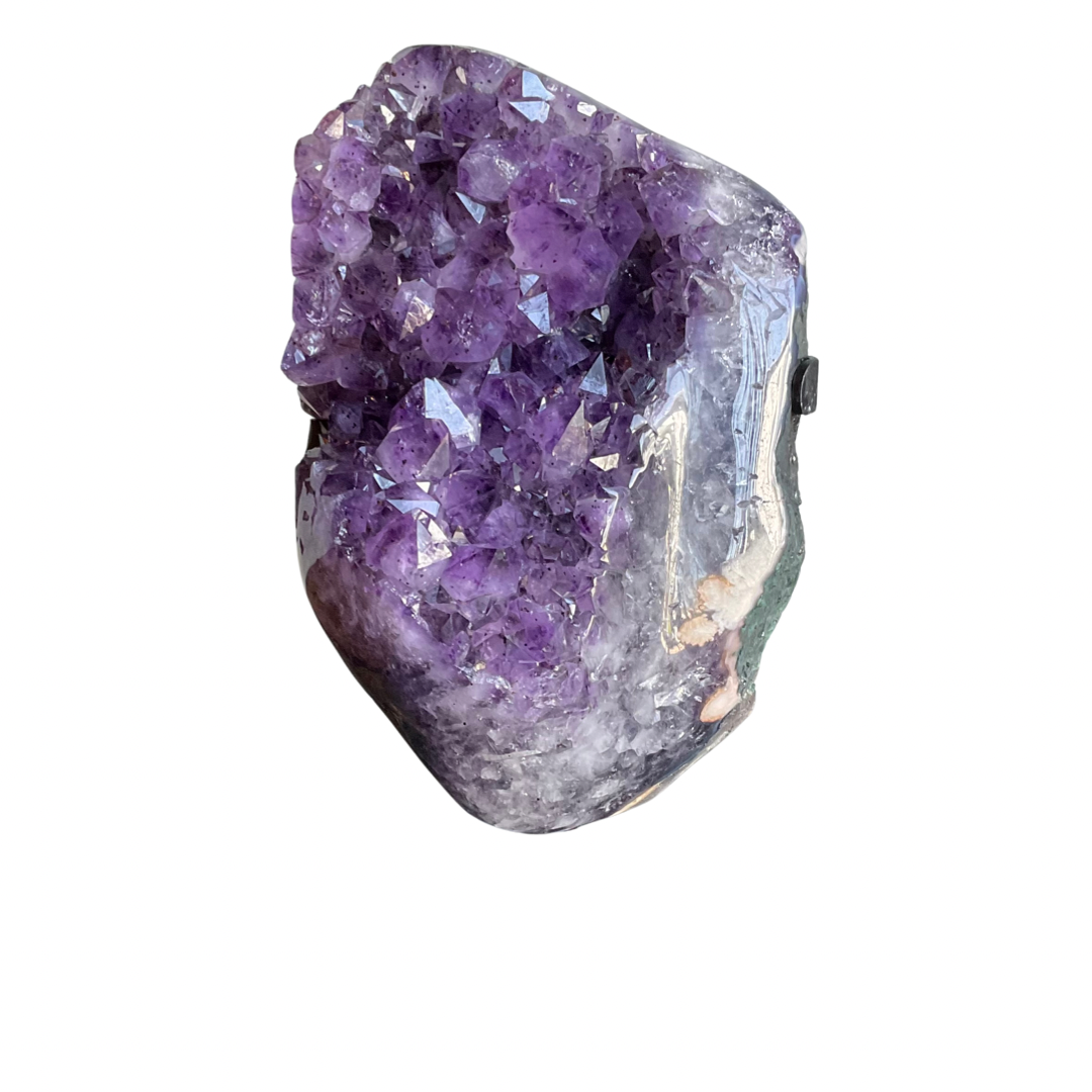 Large Amethyst Cluster on Stand