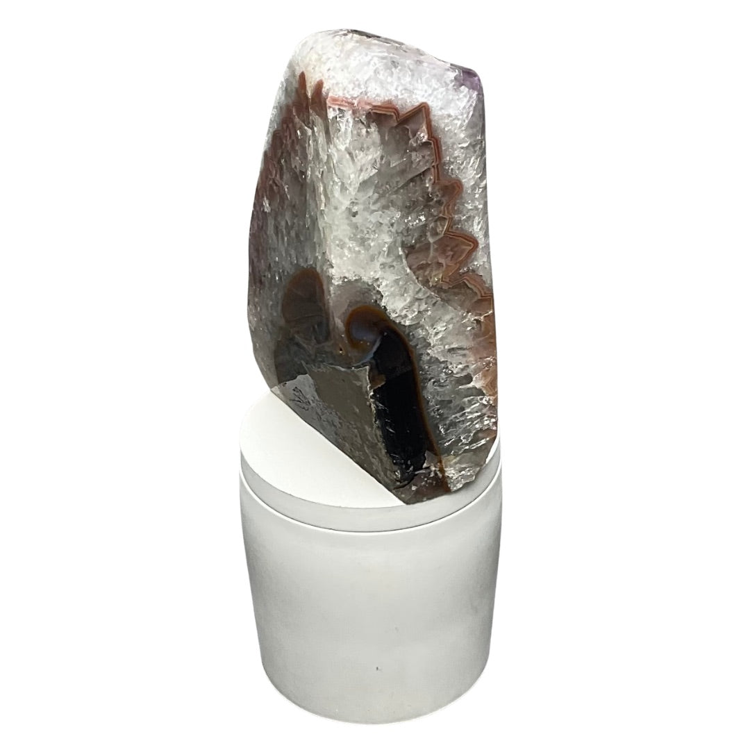 Amethyst & Agate Lid Candle