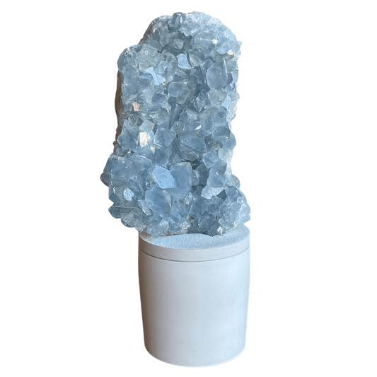 XL Celestite Lid Candle