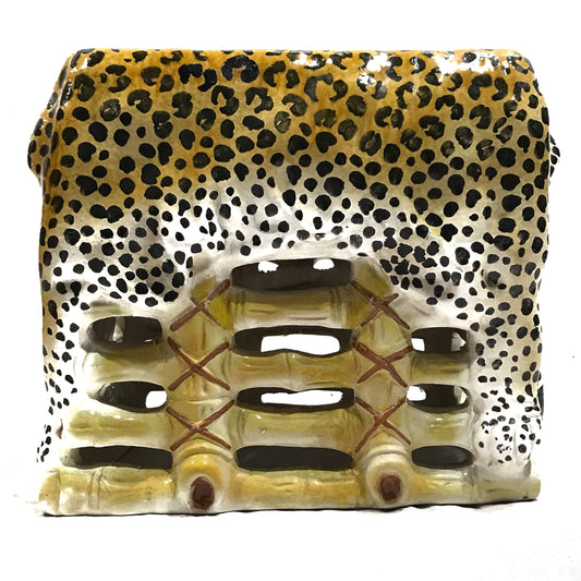 Pair of Italian Leopard Stools