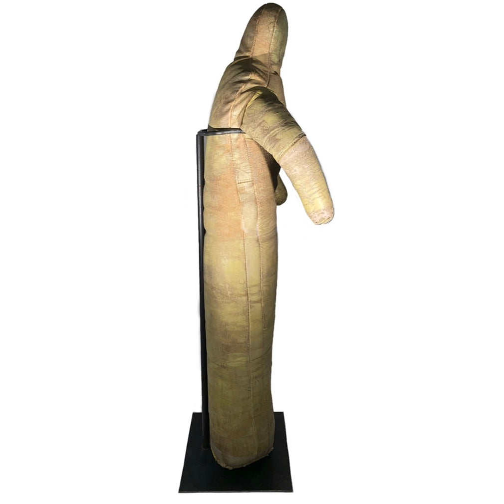 Vintage Leather Dummy on Stand