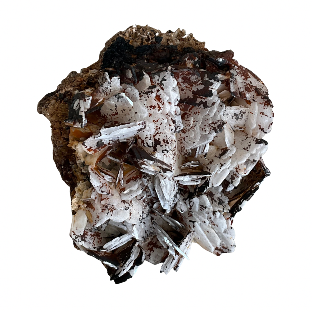 BARYTE CRYSTAL SPECIMAN WITH VARIOUS MINERALS