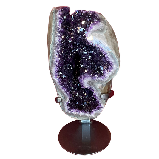 Amethyst Geode on Stand