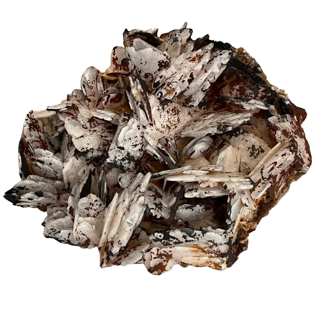 BARYTE CRYSTAL SPECIMAN WITH VARIOUS MINERALS