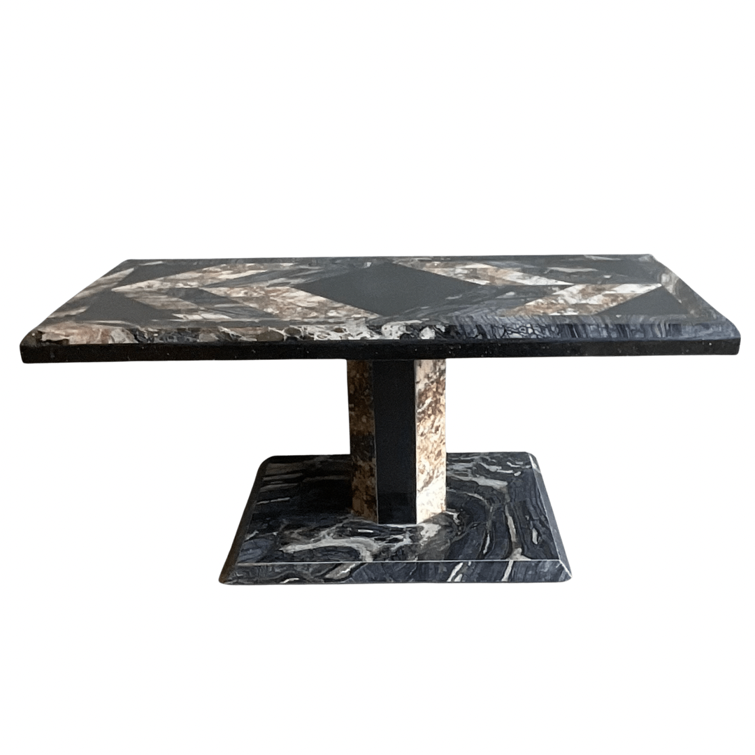 Multi-Color Stone Inlay Table
