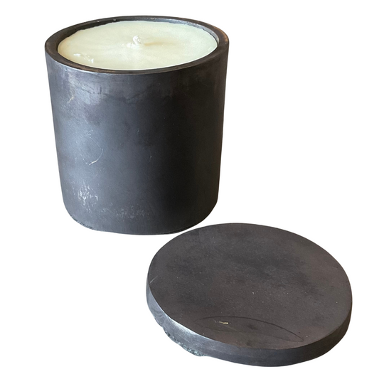 Dark Bronze Patina Candle