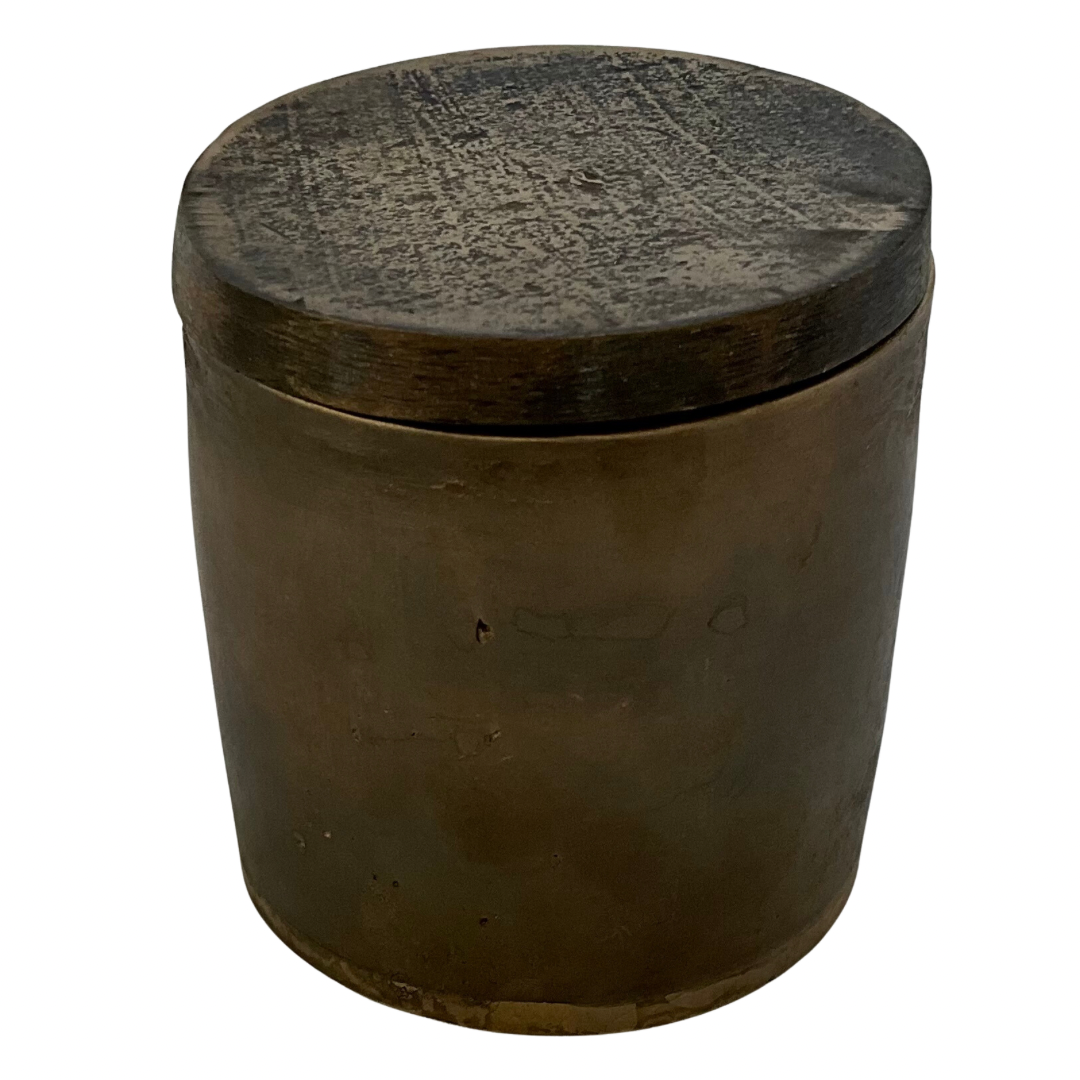 Solid Bronze Hand Made Gardenia Candle