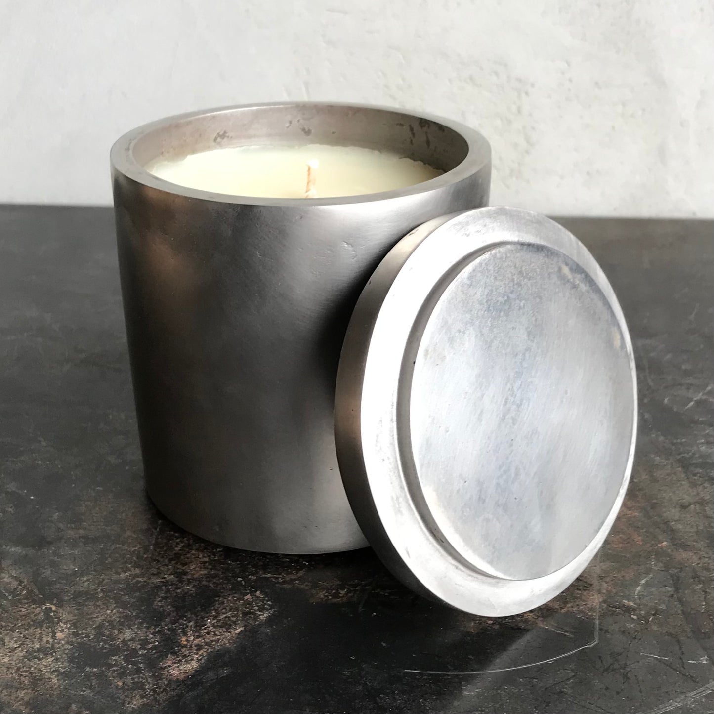 Stainless Steel Gardenia Candle