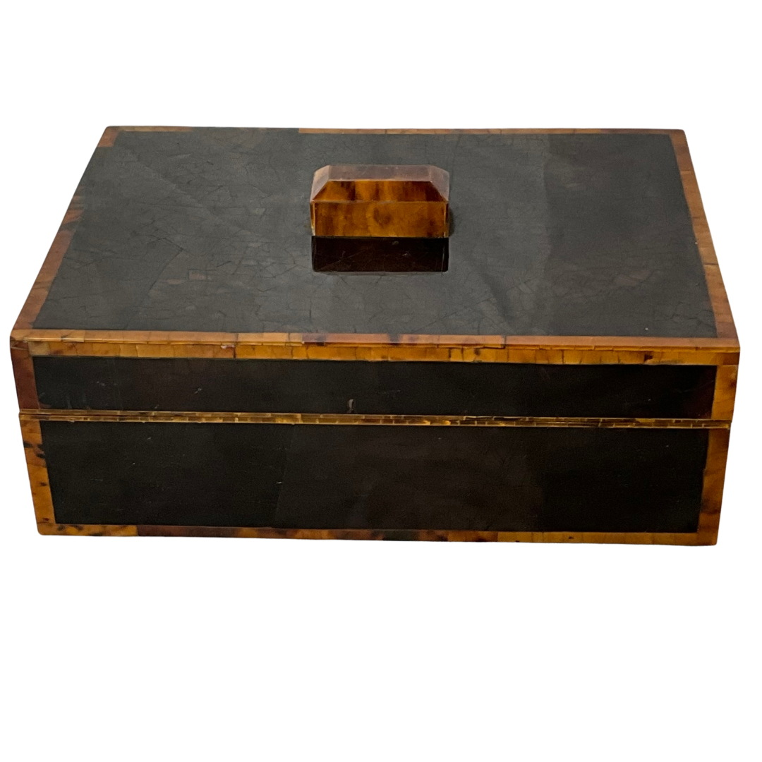 MAITLAND SMITH SHELL & WOOD BOX