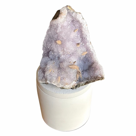 Spirit Quartz Amethyst Lid Candle