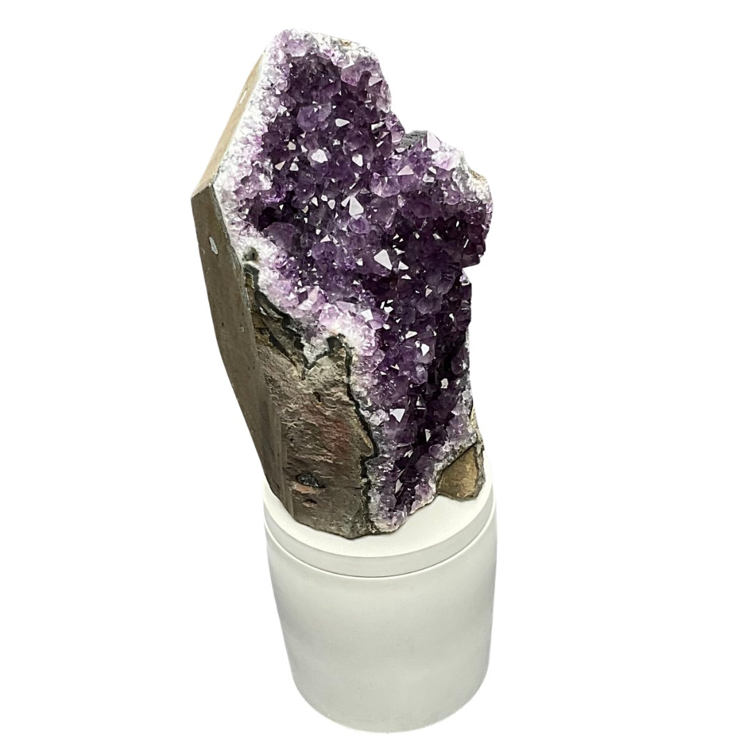 Large Amethyst Geode Lid Candle